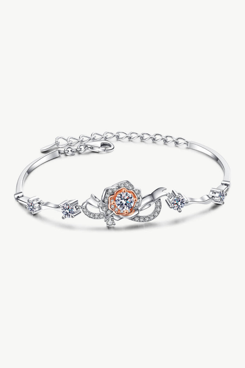 925 Sterling Silver Moissanite Bracelet Trendsi