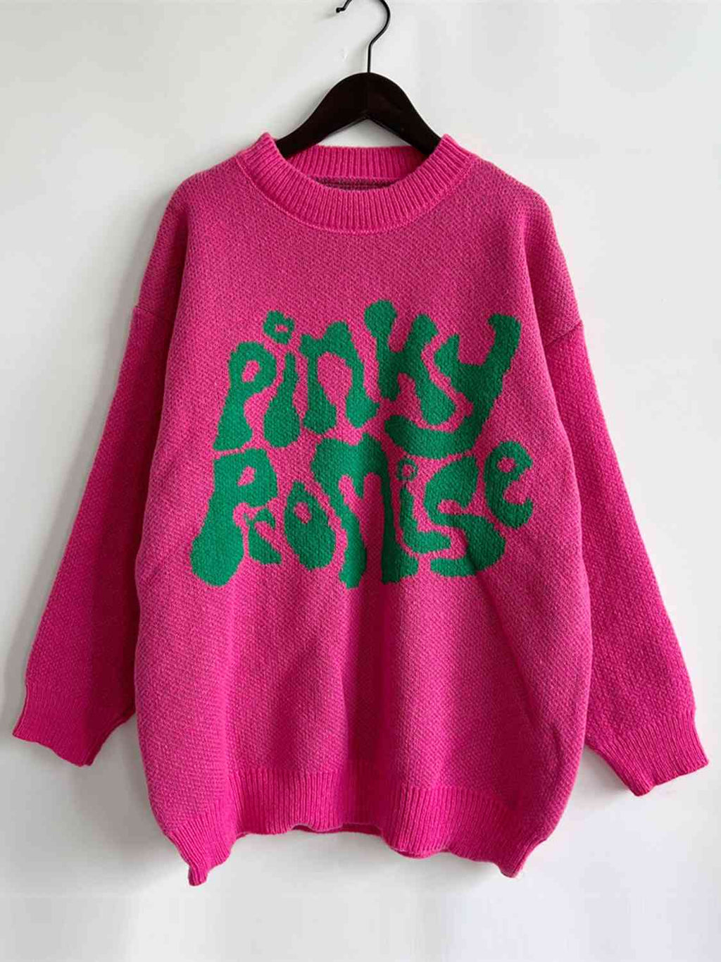 PINKY PROMISE Graphic Sweater