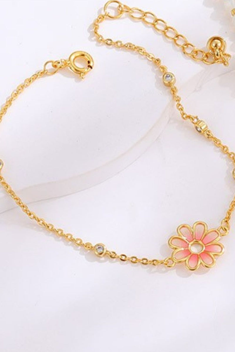 Flower Chain Bracelet Trendsi