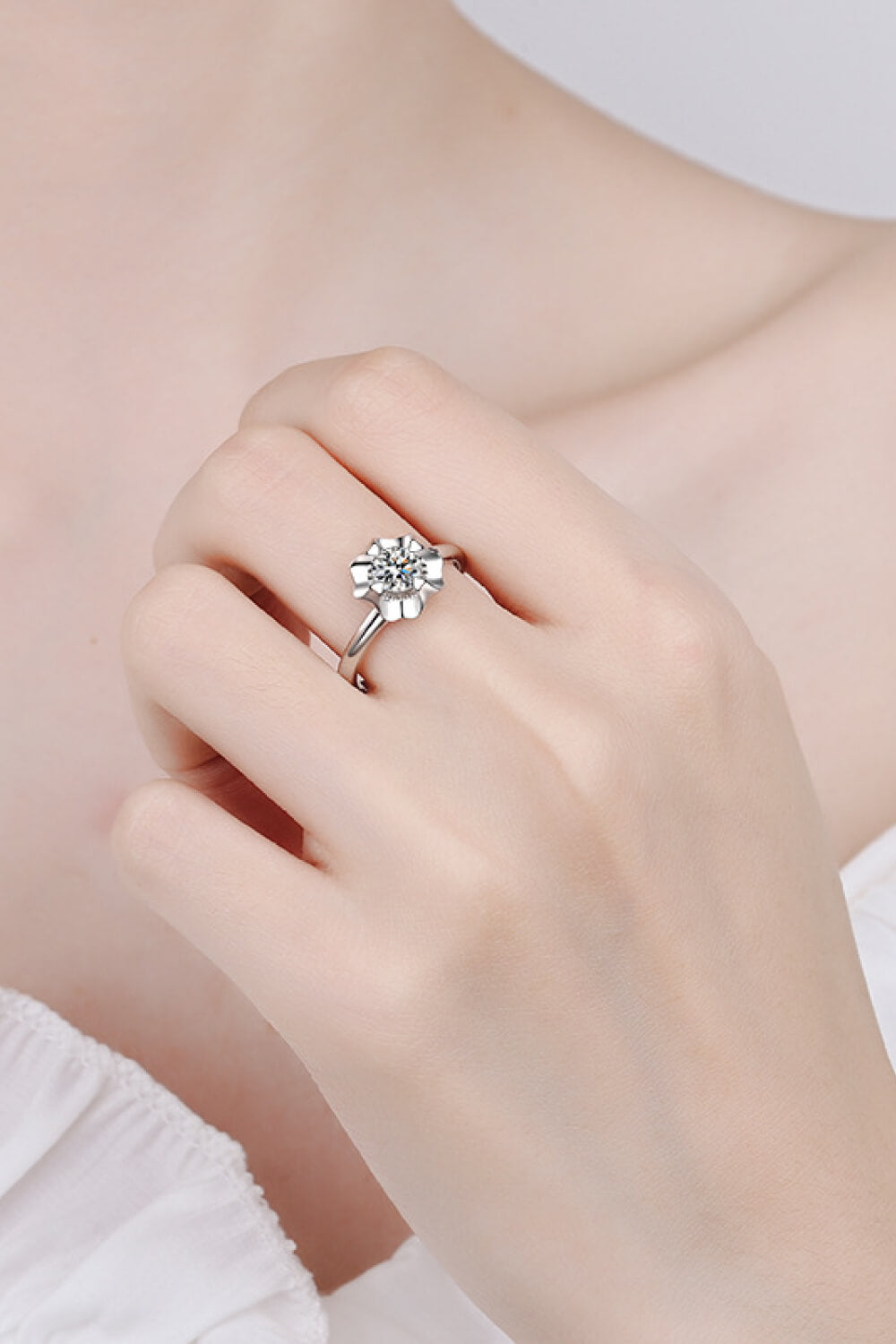 Life Is So Good Moissanite Ring Trendsi