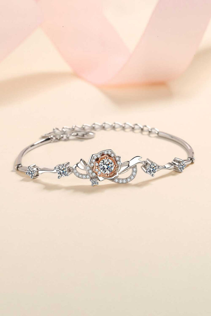 925 Sterling Silver Moissanite Bracelet Trendsi