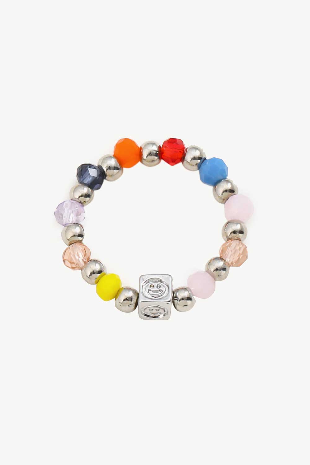 Colorful Bead Ring Trendsi