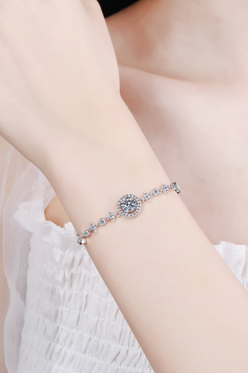 Show You The Way Moissanite Bracelet Trendsi