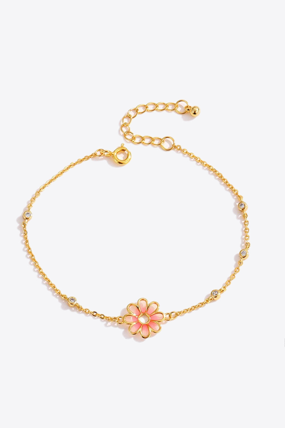 Flower Chain Bracelet Trendsi