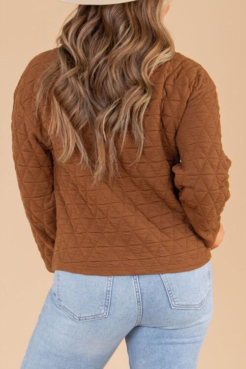 Long Sleeve Round Neck Top