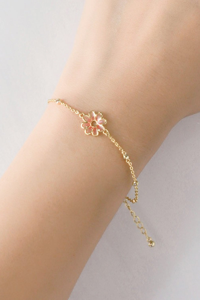 Flower Chain Bracelet Trendsi